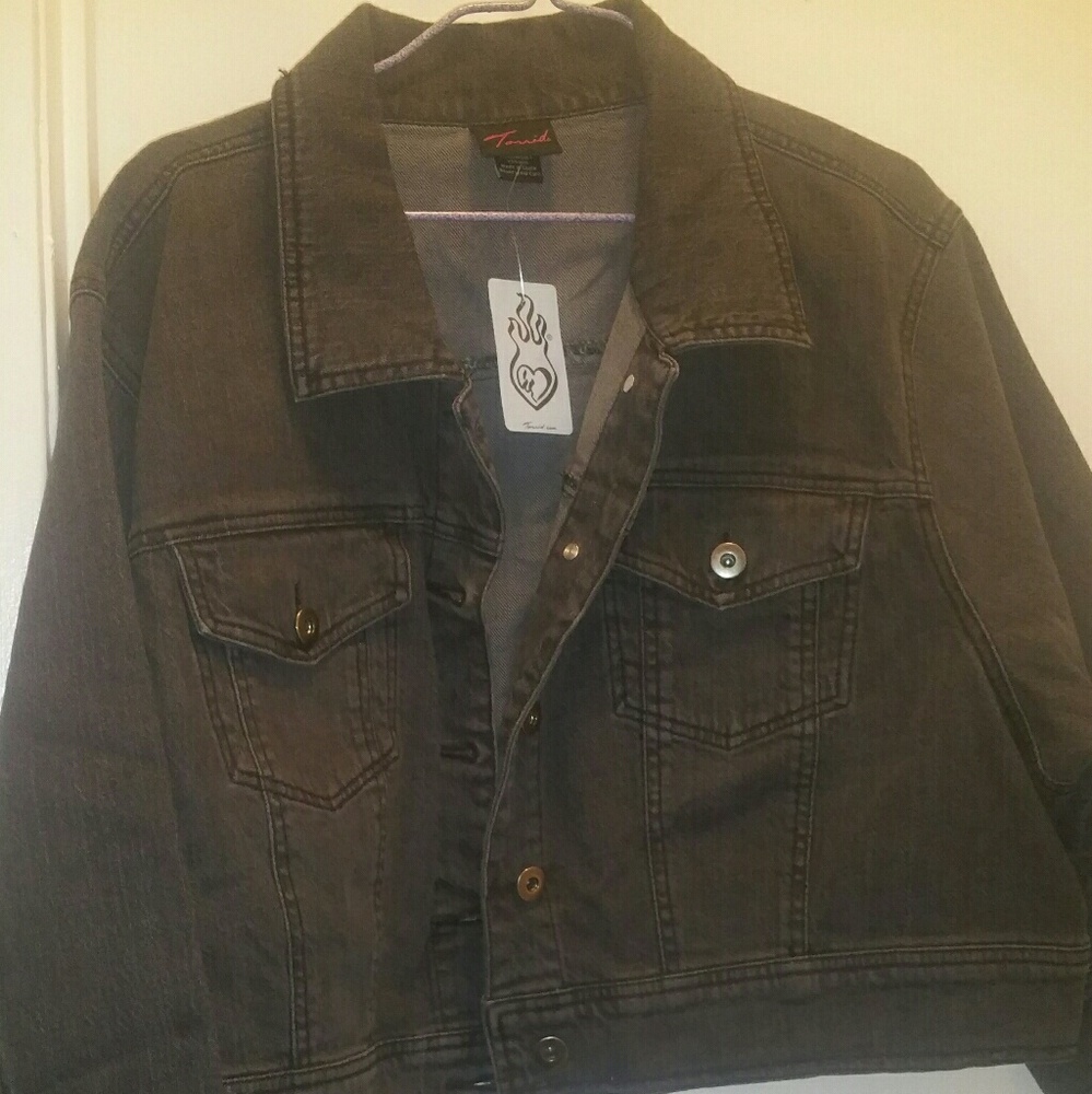 Torrid Cropped Jacket